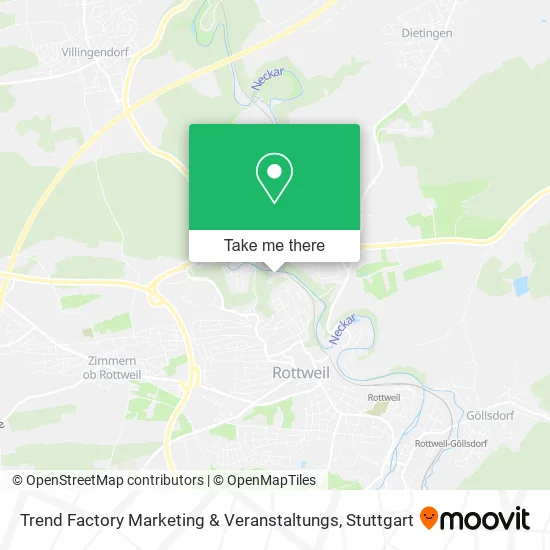 Карта Trend Factory Marketing & Veranstaltungs
