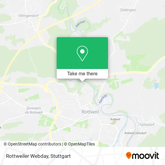 Rottweiler Webday map
