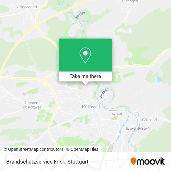 Карта Brandschutzservice Frick