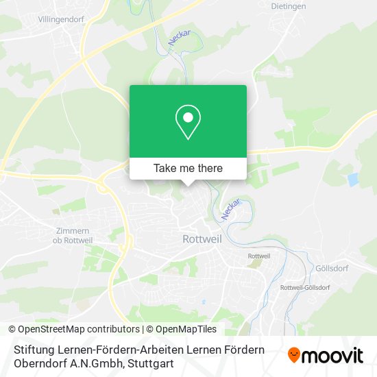 Stiftung Lernen-Fördern-Arbeiten Lernen Fördern Oberndorf A.N.Gmbh map