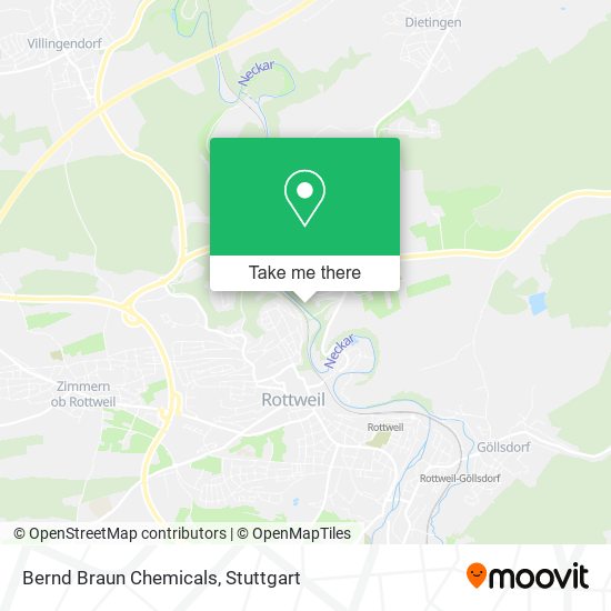 Bernd Braun Chemicals map