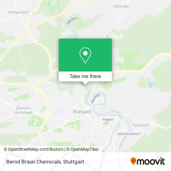 Карта Bernd Braun Chemicals