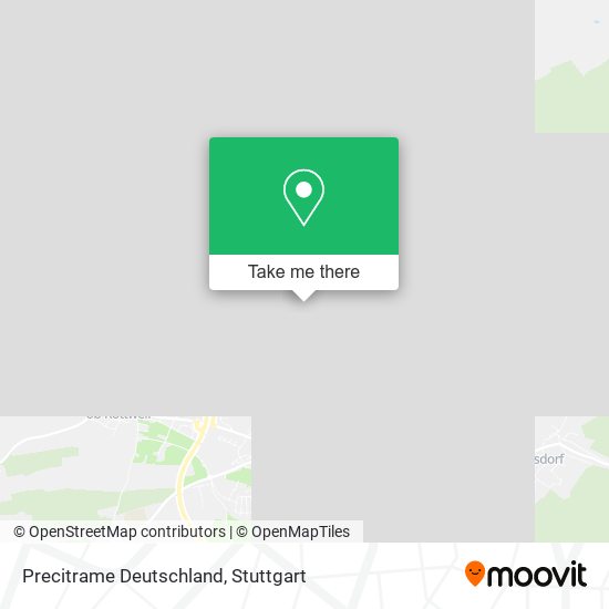 Precitrame Deutschland map