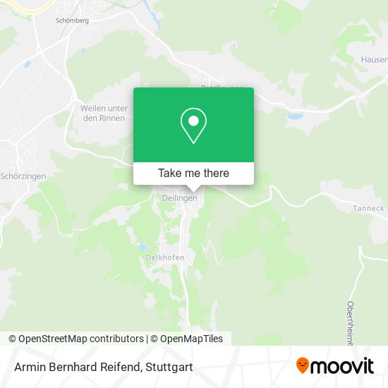 Armin Bernhard Reifend map