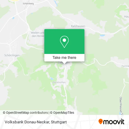Карта Volksbank Donau-Neckar