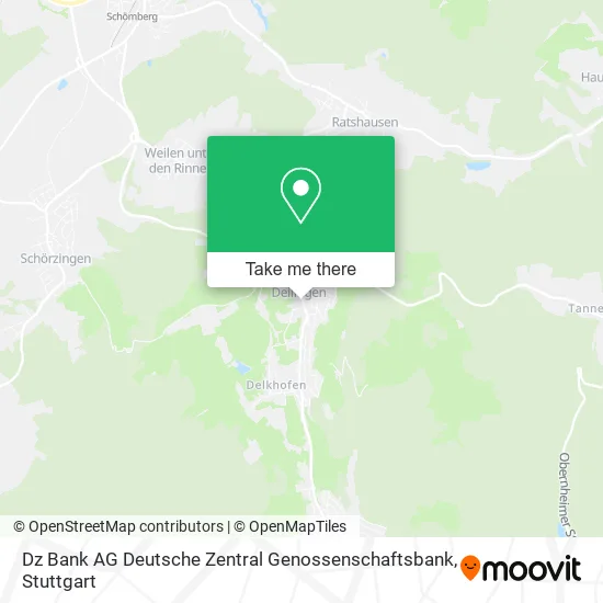 Карта Dz Bank AG Deutsche Zentral Genossenschaftsbank