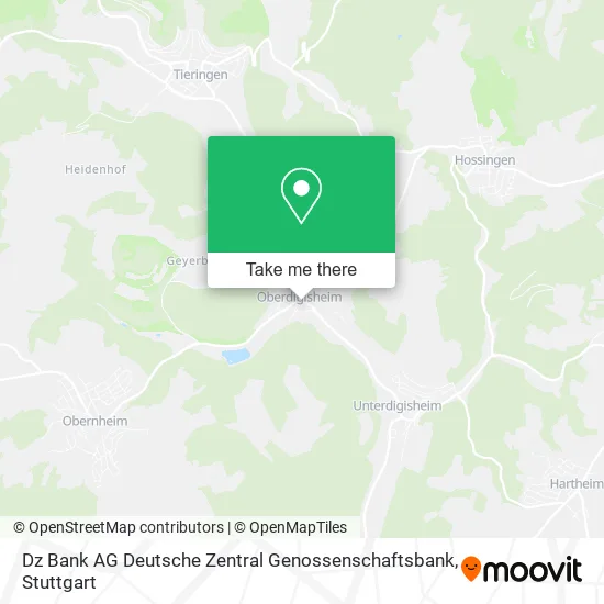 Карта Dz Bank AG Deutsche Zentral Genossenschaftsbank