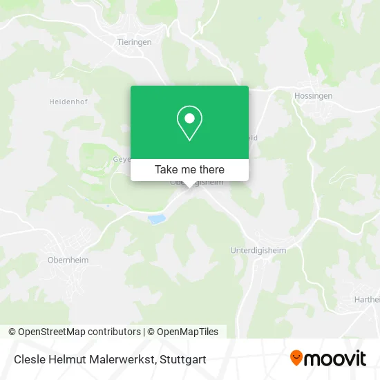 Карта Clesle Helmut Malerwerkst