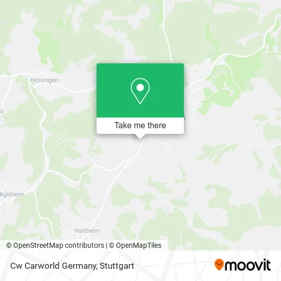 Карта Cw Carworld Germany