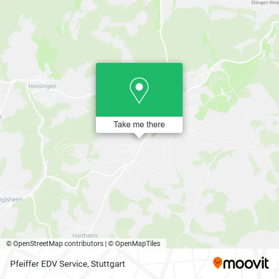 Карта Pfeiffer EDV Service