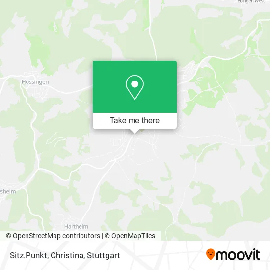 Карта Sitz.Punkt, Christina