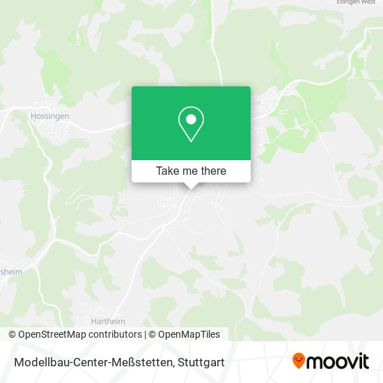 Карта Modellbau-Center-Meßstetten