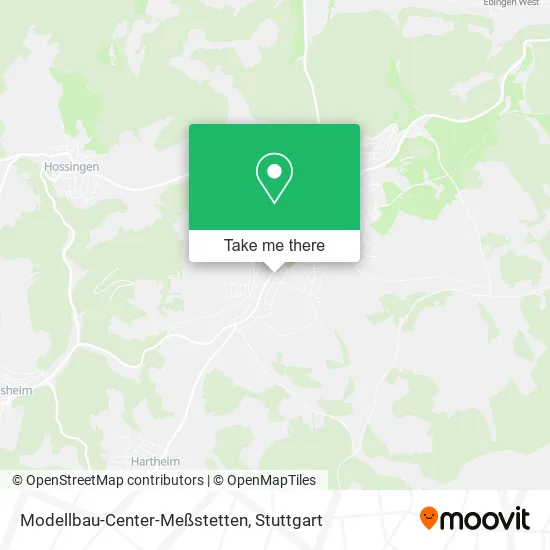 Карта Modellbau-Center-Meßstetten