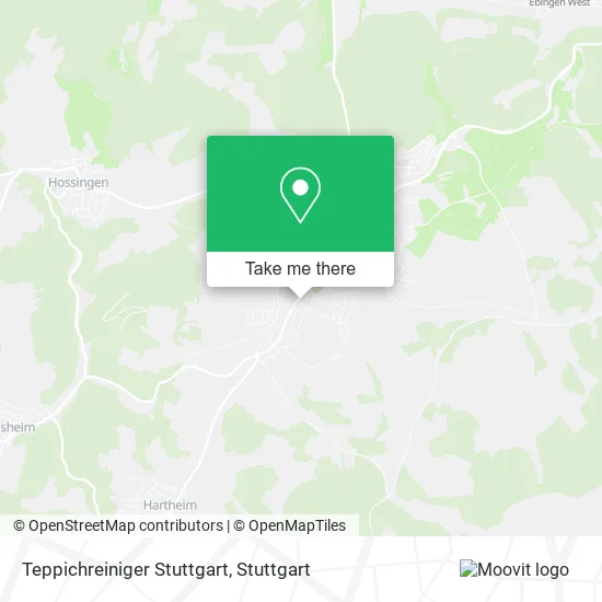 Карта Teppichreiniger Stuttgart