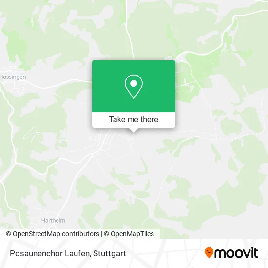 Карта Posaunenchor Laufen