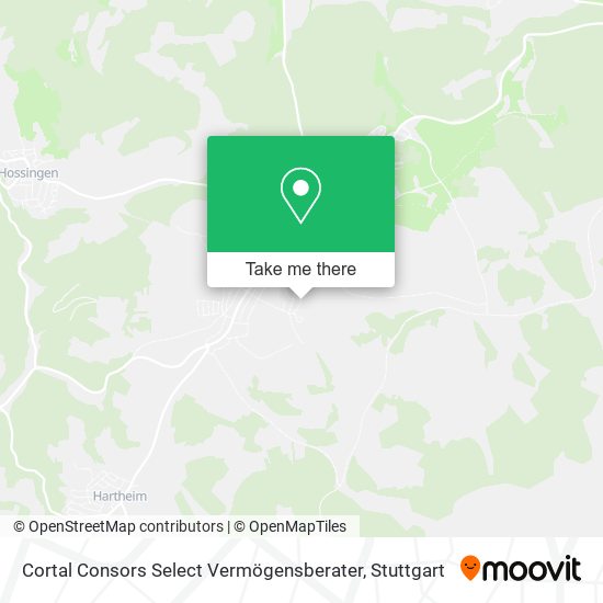 Cortal Consors Select Vermögensberater map