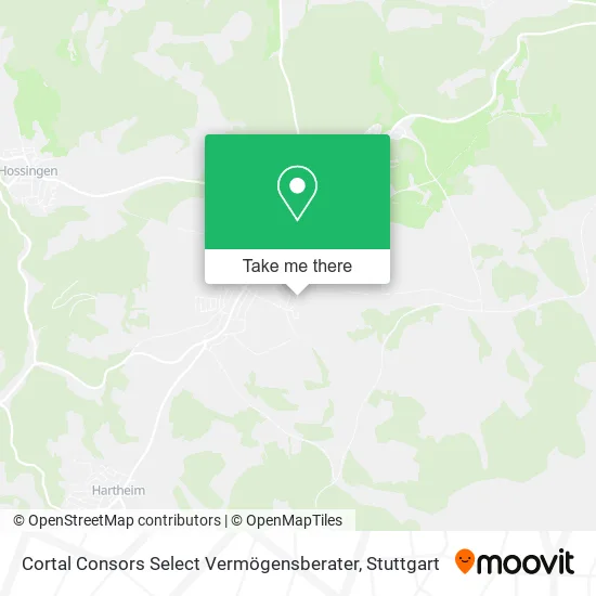 Карта Cortal Consors Select Vermögensberater