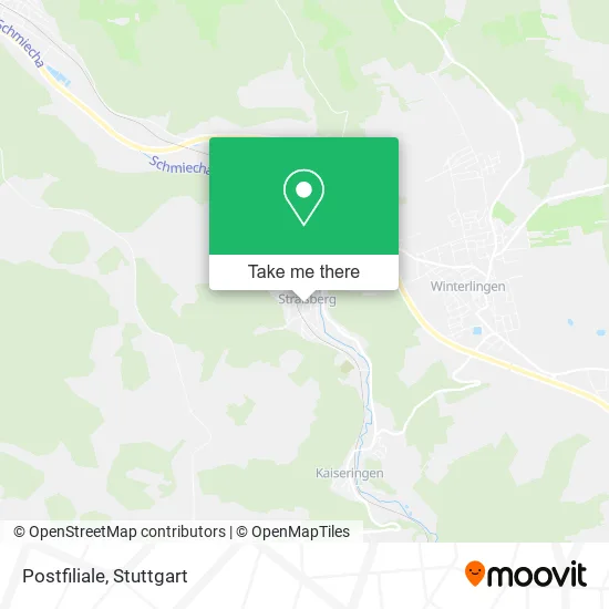 Карта Postfiliale