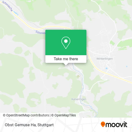 Карта Obst Gemuse Ha