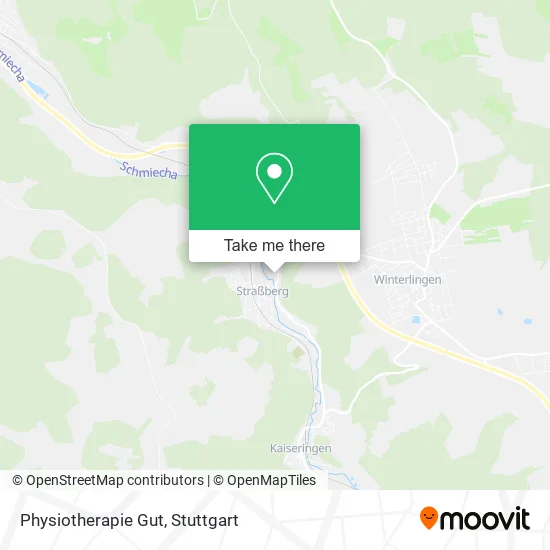 Карта Physiotherapie Gut
