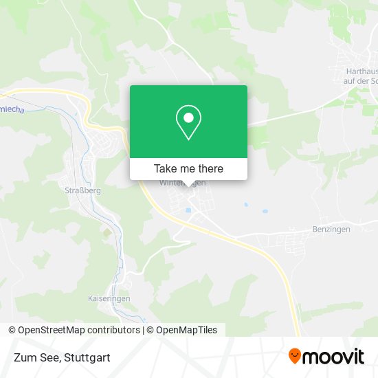 Карта Zum See