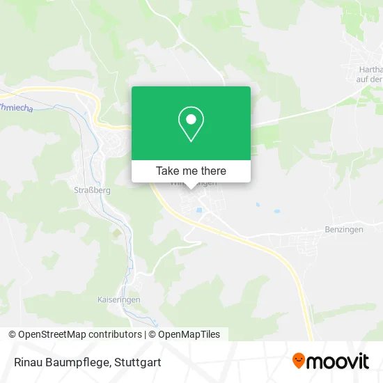 Карта Rinau Baumpflege