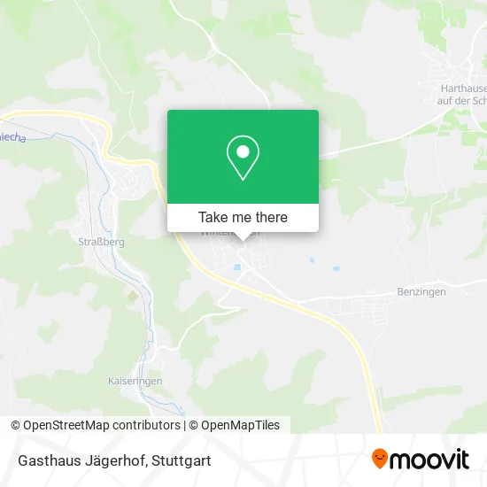 Карта Gasthaus Jägerhof
