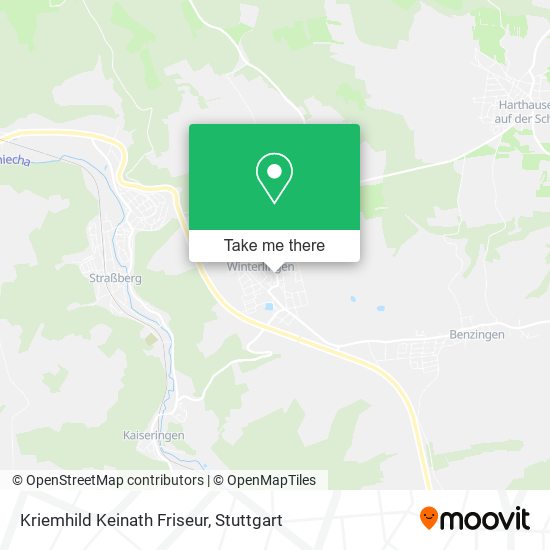 Kriemhild Keinath Friseur map