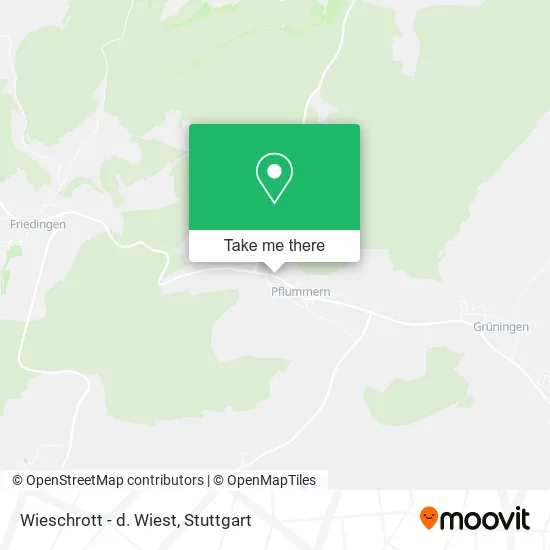 Карта Wieschrott - d. Wiest