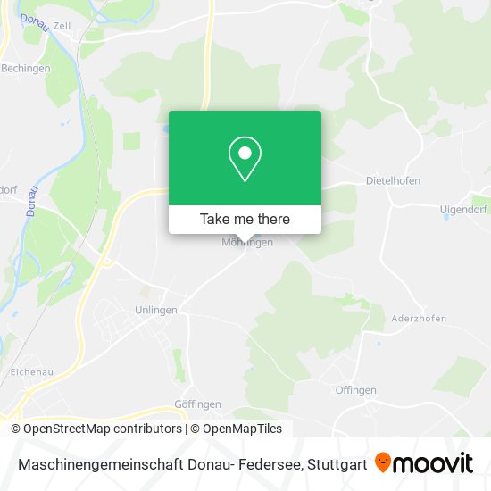 Maschinengemeinschaft Donau- Federsee map