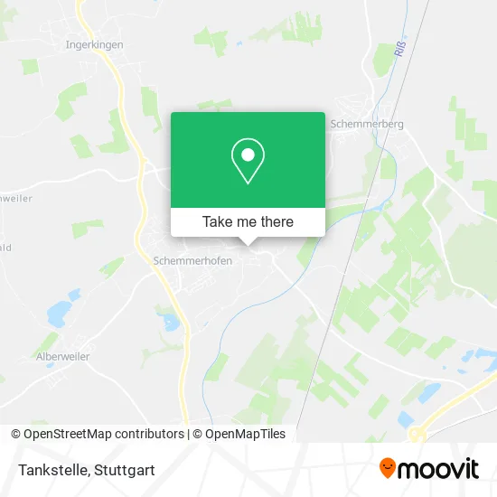 Карта Tankstelle