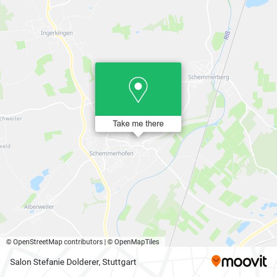 Salon Stefanie Dolderer map