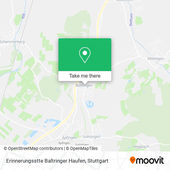 Erinnerungsstte Baltringer Haufen map