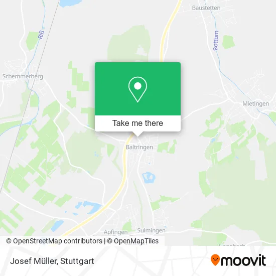 Josef Müller map