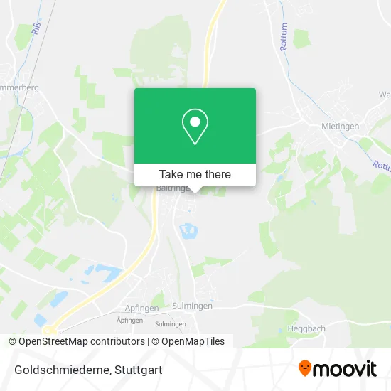 Карта Goldschmiedeme