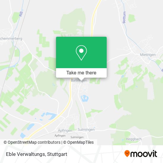 Eble Verwaltungs map