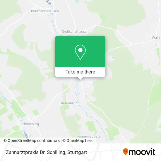 Карта Zahnarztpraxis Dr. Schilling