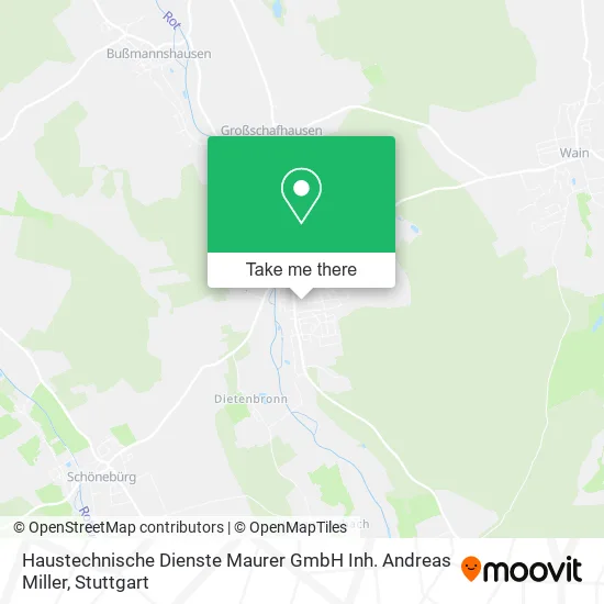 Карта Haustechnische Dienste Maurer GmbH Inh. Andreas Miller