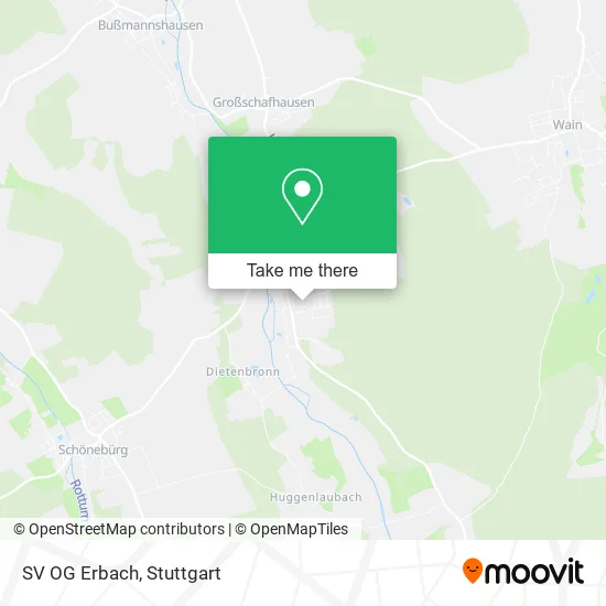 Карта SV OG Erbach