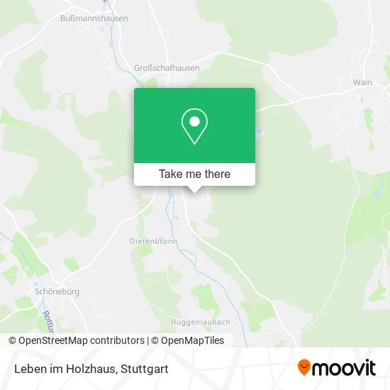 Карта Leben im Holzhaus