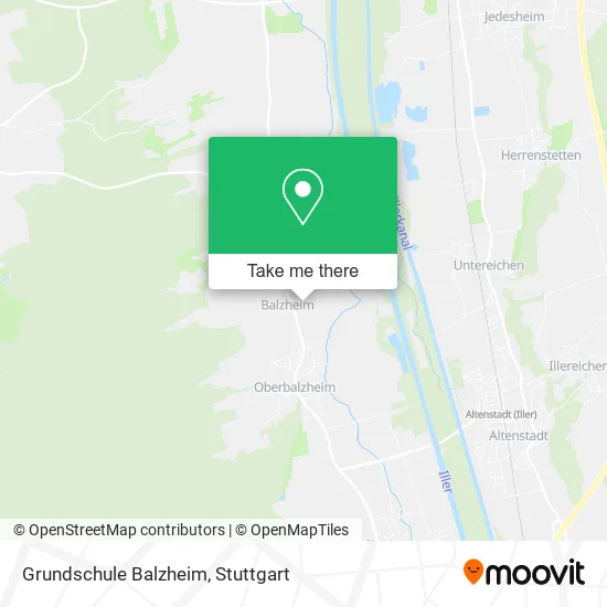 Карта Grundschule Balzheim