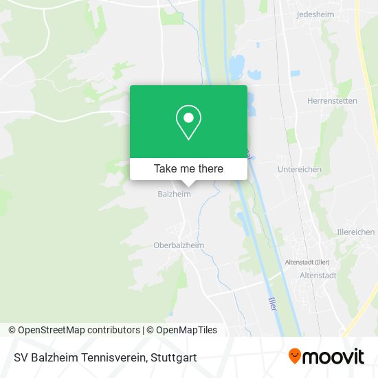 SV Balzheim Tennisverein map