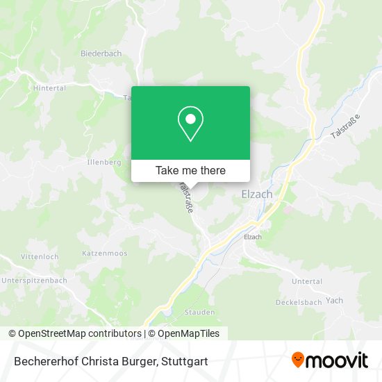 Bechererhof Christa Burger map