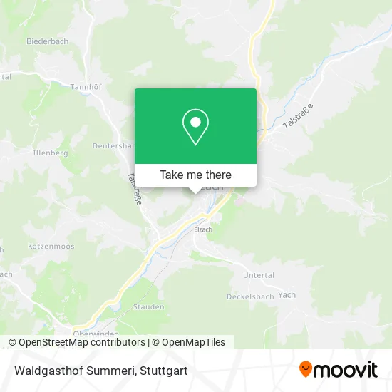 Карта Waldgasthof Summeri