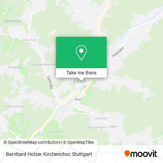 Bernhard Holzer Kirchenchor map