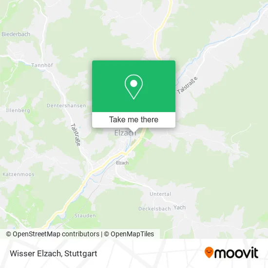 Карта Wisser Elzach