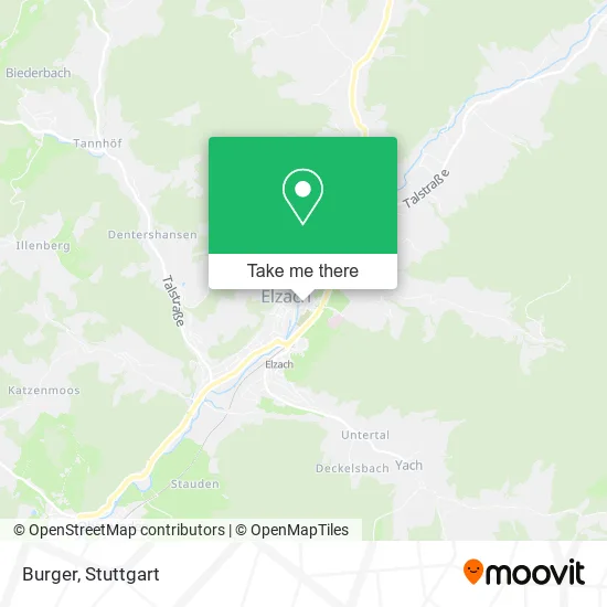 Карта Burger