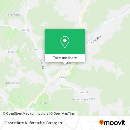 Gaststätte Küferstube map