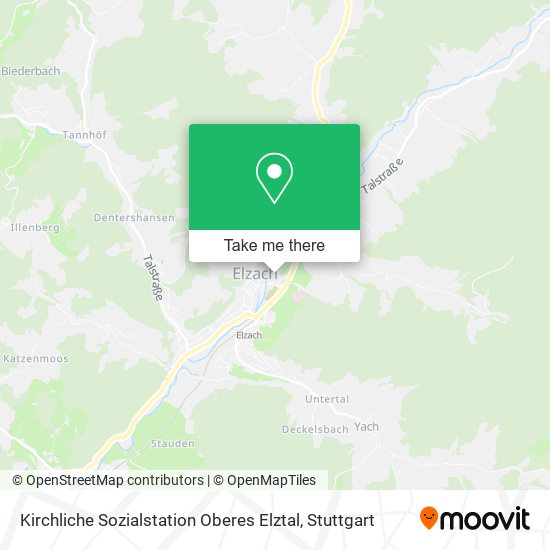 Kirchliche Sozialstation Oberes Elztal map