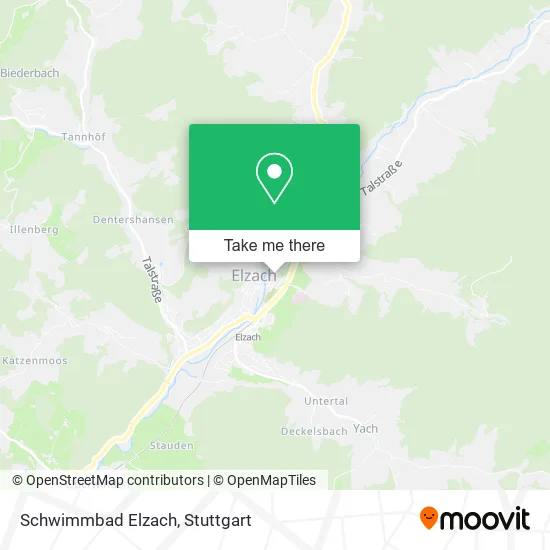 Карта Schwimmbad Elzach